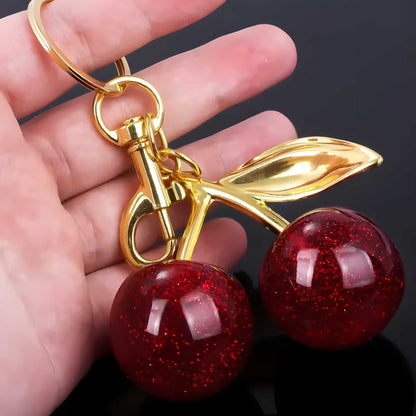 Cherry Bag Charm